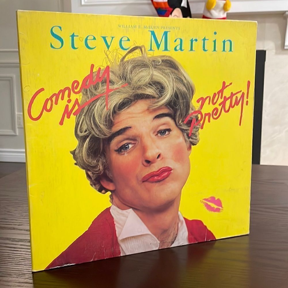 Steve Martin “Comedy Is Not Pretty” Vinyl Record Warner Brothers 1979 Vintage